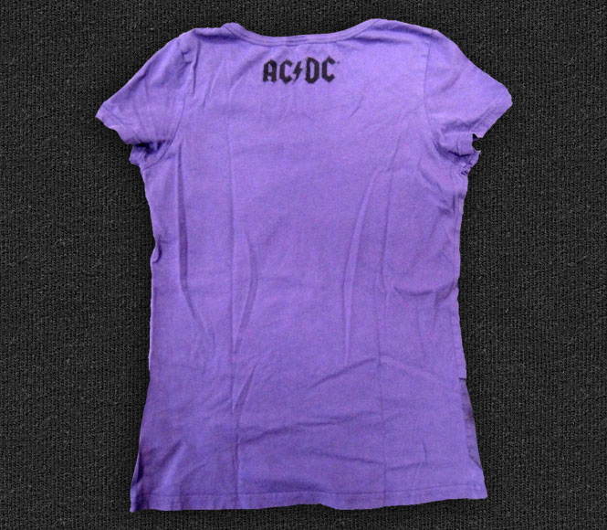 Rock 'n' Roll T-shirt - AC/DC - Back