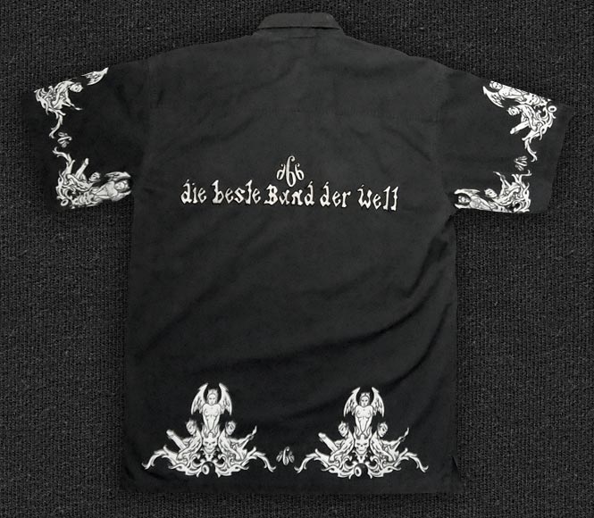 Rock 'n' Roll T-shirt - Die Ärzte-Die beste Band der Welt Hemd - Back