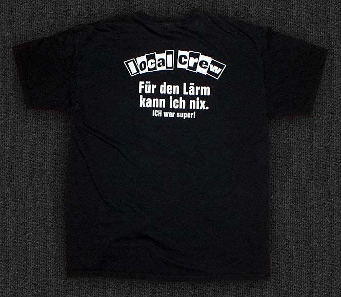 Rock 'n' Roll T-shirt - Die Ärzte - das Ende ist noch nicht vorbei - Back