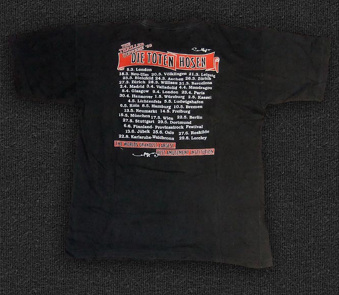 Rock 'n' Roll T-shirt - Die Toten Hosen - Menschen, Tiere, Senationen - Back