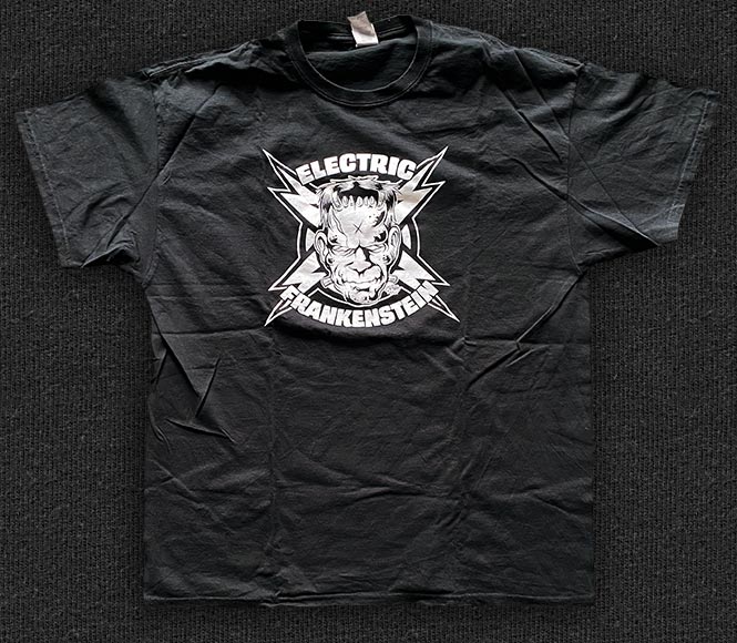 Rock 'n' Roll T-shirt - Electric Frankenstein-01