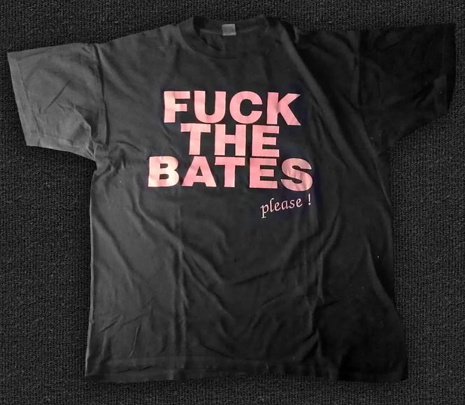 Rock 'n' Roll T-shirt - The Bates - Fuck The Bates