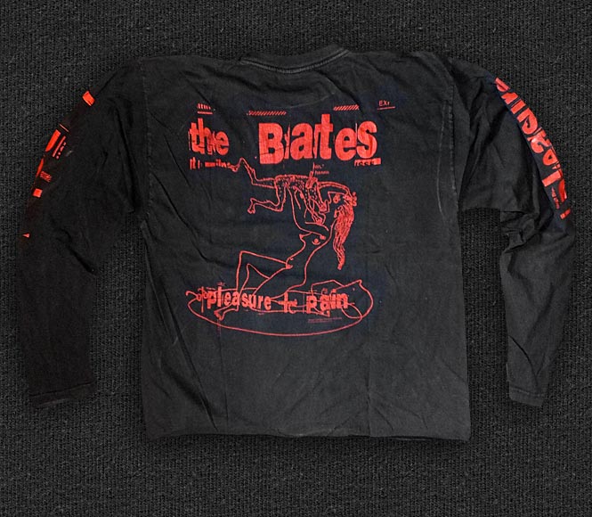 Rock 'n' Roll T-shirt - The Bates - Pleasure + Pain - Back