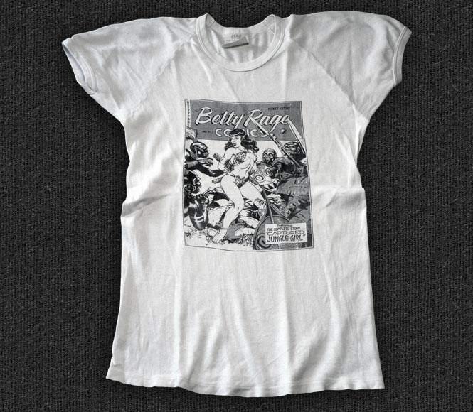 Rock 'n' Roll T-shirt - Betty Page Jungle Girl