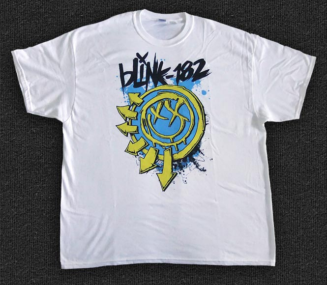 Rock 'n' Roll T-shirt - Blink-182-Smiley