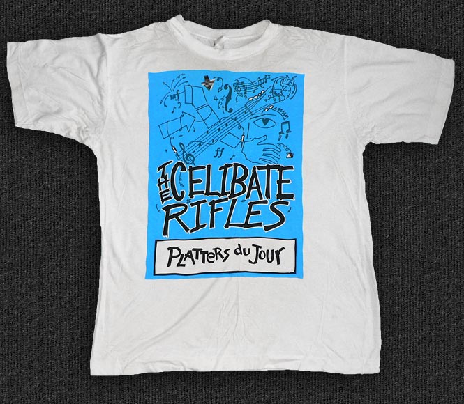 Rock 'n' Roll T-shirt - The Celibate Rifles-Platters Du Jour