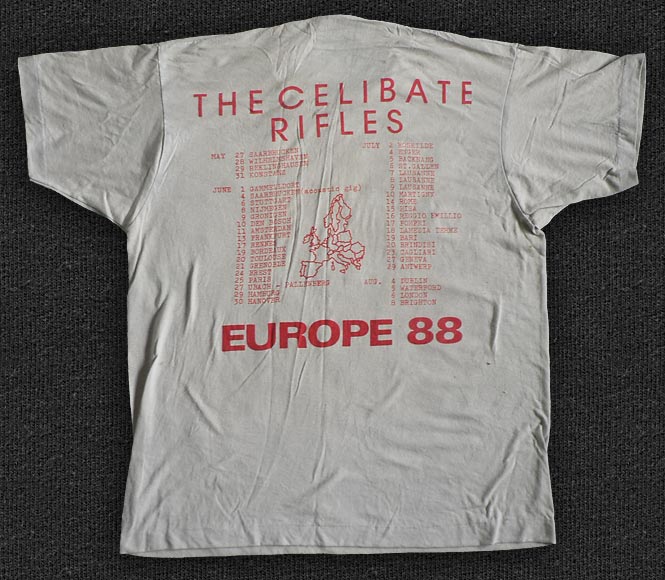 Rock 'n' Roll T-shirt - The Celibate Rifles-Roman Beach Party - Back