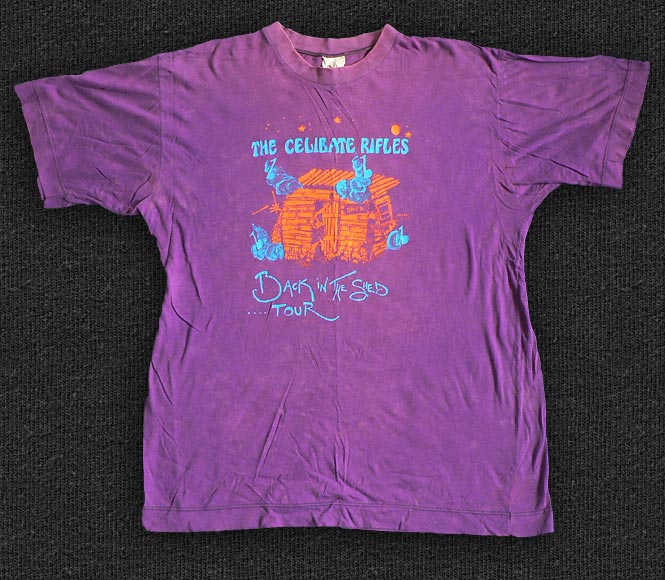 Rock 'n' Roll T-shirt - The Celibate Rifles-Back In The Shed