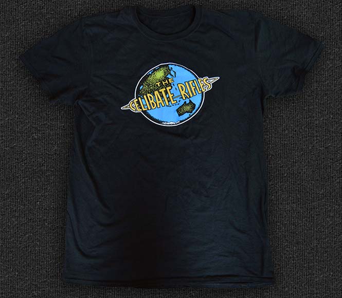 Rock 'n' Roll T-shirt - The Celibate Rifles-Globe