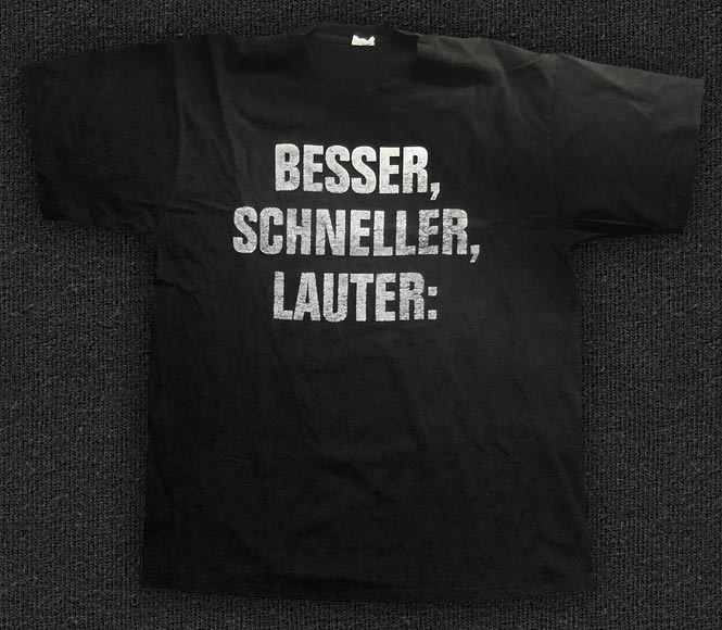 Rock 'n' Roll T-shirt - Die Ärzte-Besser, Schneller, Lauter