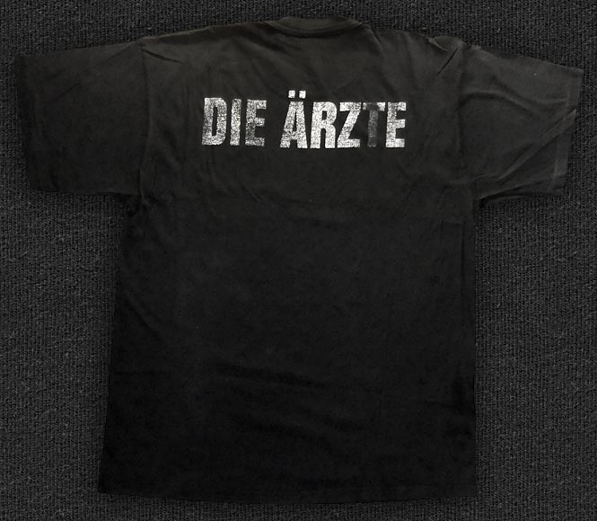 Rock 'n' Roll T-shirt - Die Ärzte-Besser, Schneller, Lauter - Back