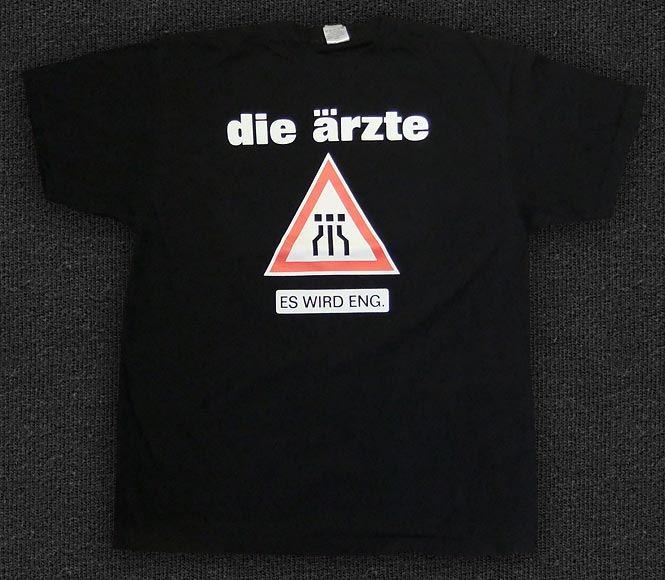 Rock 'n' Roll T-shirt - Die Ärzte-Es wird eng