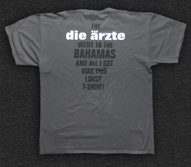 Rock 'n' Roll T-shirt - Die Ärzte-Comeback - Back