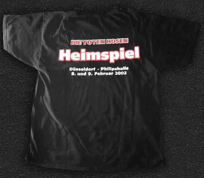 Rock 'n' Roll T-shirt - Die Toten Hosen - Heimspiel - Back