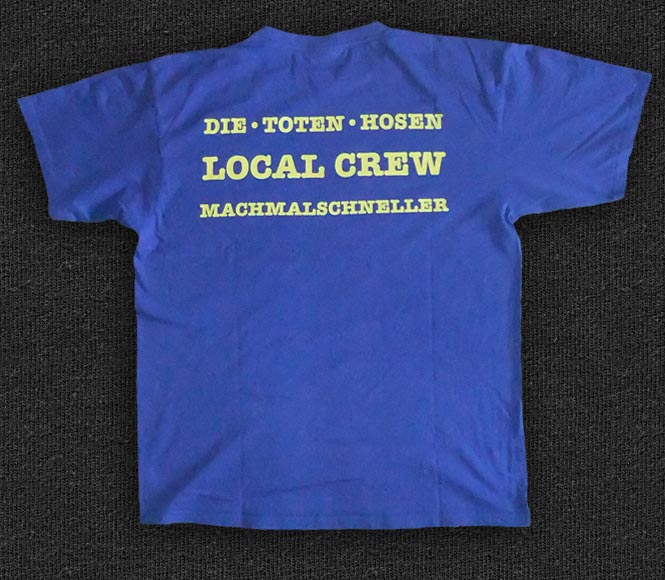 Rock 'n' Roll T-shirt - Die Toten Hosen - MachmalLauter Crew - Back