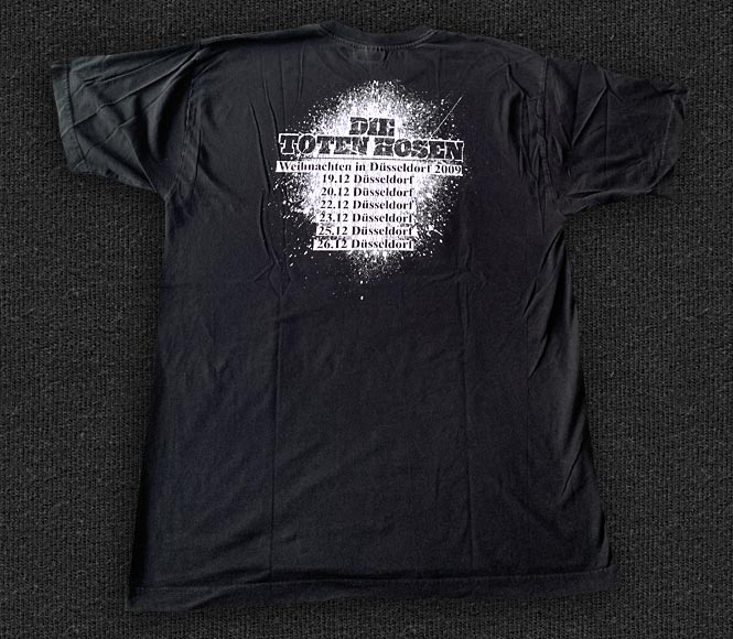 Rock 'n' Roll T-shirt - Die Toten Hosen - Weihnachten - Back