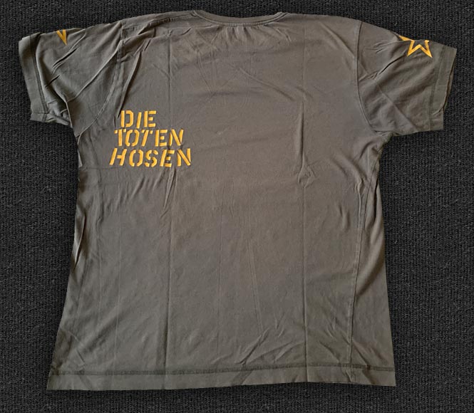 Rock 'n' Roll T-shirt - Die Toten Hosen - Back