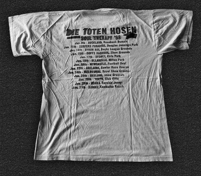 Rock 'n' Roll T-shirt - Die Toten Hosen - Soul Therapy - Back