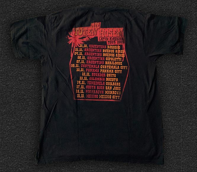 Rock 'n' Roll T-shirt - Die Toten Hosen - Suban El Volumen! - Back