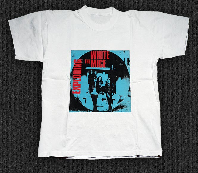 Rock 'n' Roll T-shirt - Exploding White Mice