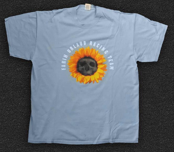 Rock 'n' Roll T-shirt - Farin Urlaub Racing Team-Sonnenblumen of Death