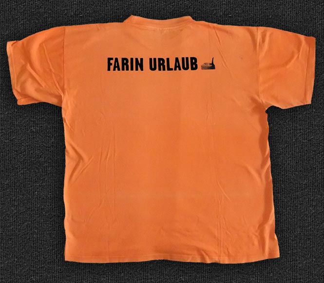 Rock 'n' Roll T-shirt - Farin Urlaub-Glücklich - Back
