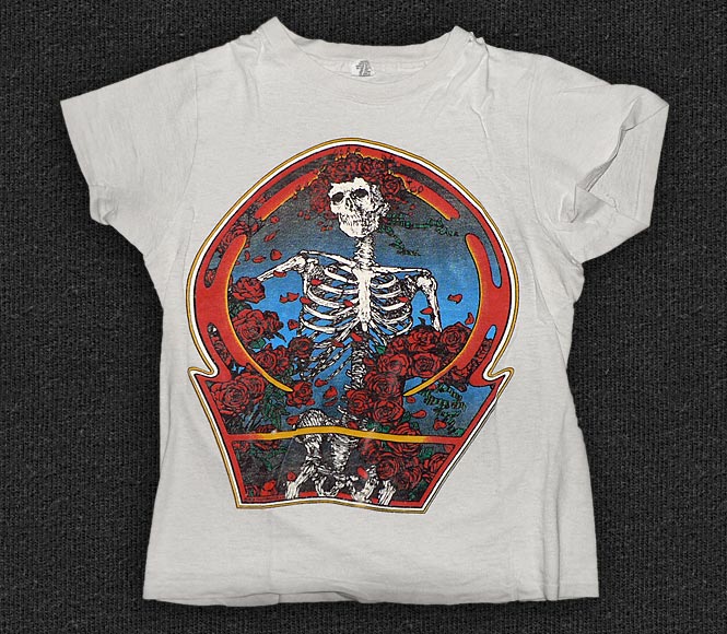 Rock 'n' Roll T-shirt - The Grateful Dead - Skull And Roses