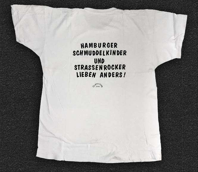 Rock 'n' Roll T-shirt - Hamburger Schmuddelkinder - Back