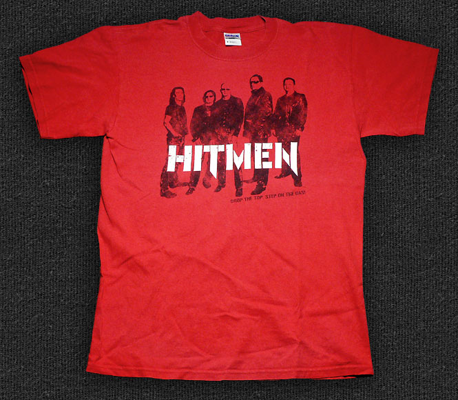 Rock 'n' Roll T-shirt - The Hitmen-Drop The Top