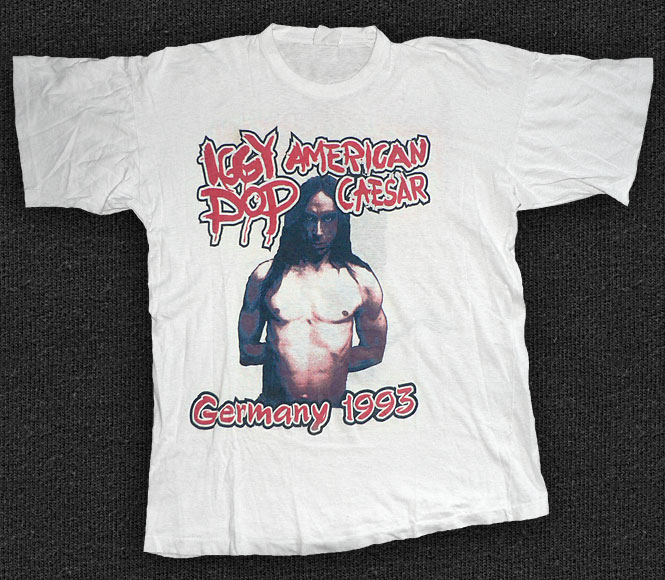 Rock 'n' Roll T-shirt - Iggy Pop-American Caesar