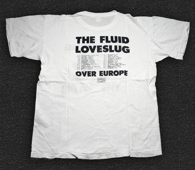 Rock 'n' Roll T-shirt - Loveslug & The Fluid - Back