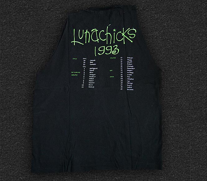 Rock 'n' Roll T-shirt - Lunachicks - Back