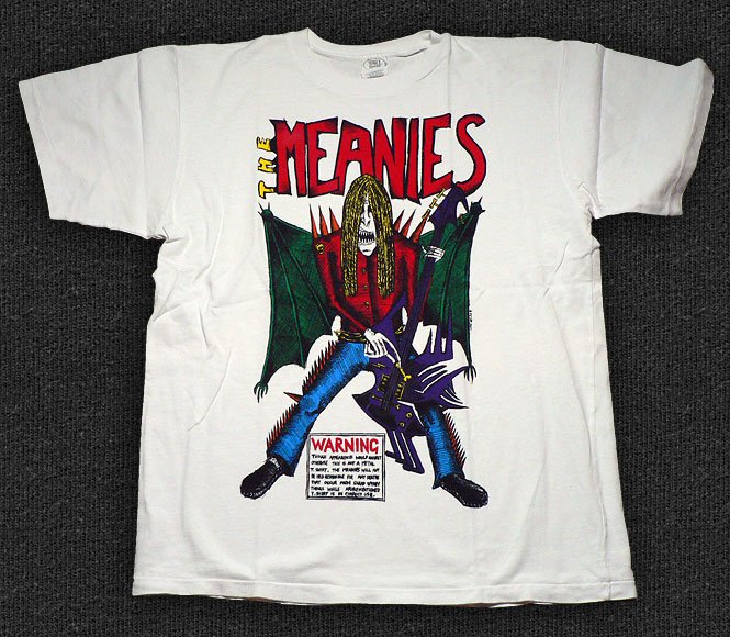 Rock 'n' Roll T-shirt - The Meanies-This Is Not A Metal Shirt