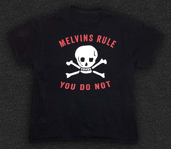 Rock 'n' Roll T-shirt - Melvins-Skull