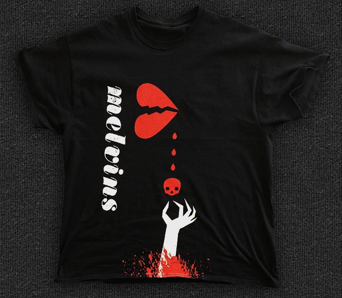 Rock 'n' Roll T-shirt - Melvins-Hand