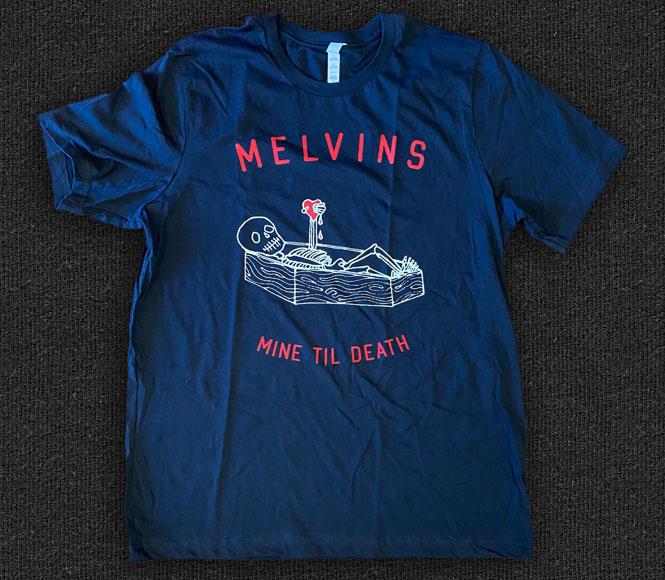 Rock 'n' Roll T-shirt - Melvins-Mine Til Death