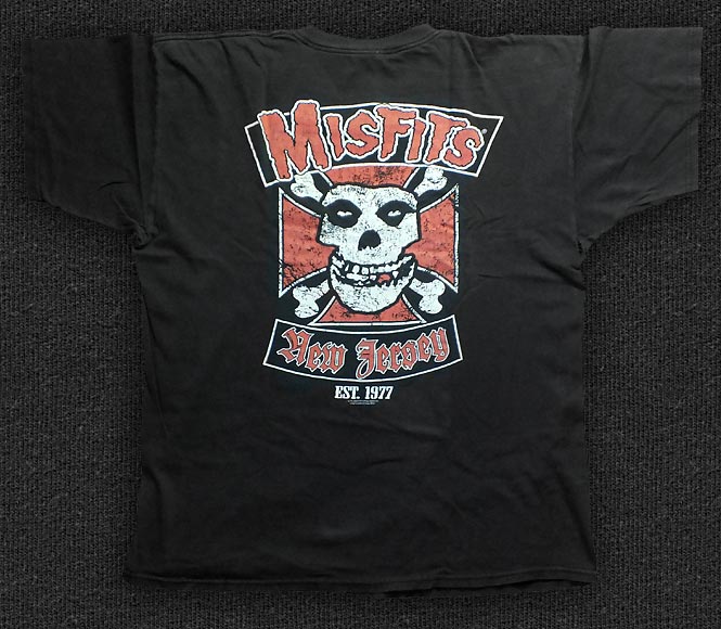 Rock 'n' Roll T-shirt - Misfits - Fiend for Life - Back