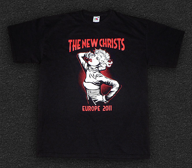 Rock 'n' Roll T-shirt - The New Christs-Euro Tour '11