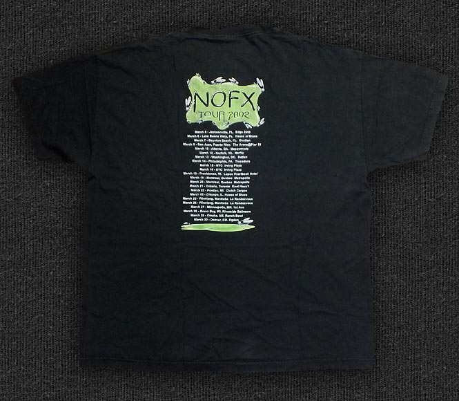 Rock 'n' Roll T-shirt - NOFX - Yuck Rock - Back