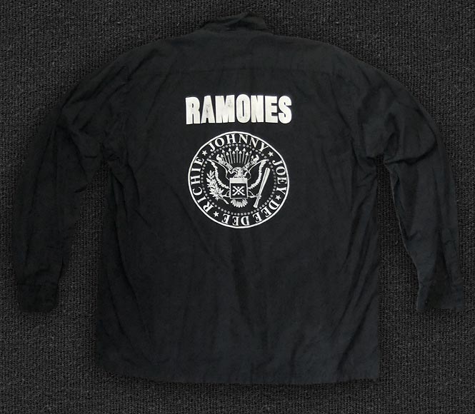 Rock 'n' Roll T-shirt - Ramones-Gabba Gabba Hey - Back