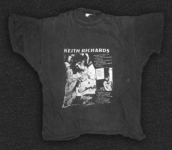 Rock 'n' Roll T-shirt - Keith Richards - Connection