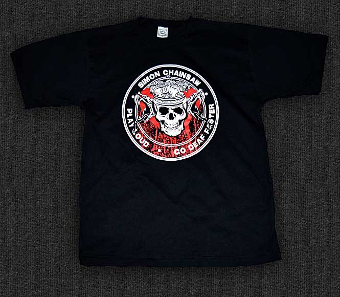 Rock 'n' Roll T-shirt - Simon Chainsaw