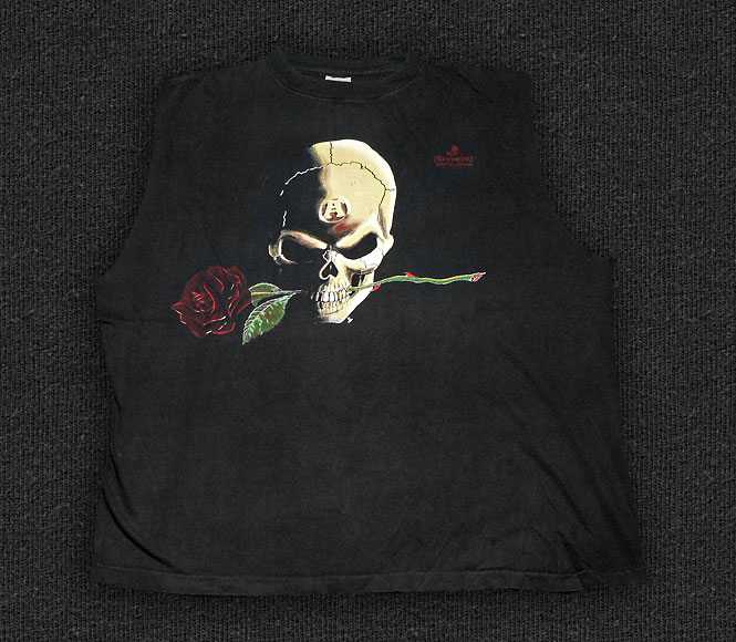 Rock 'n' Roll T-shirt - Skull And Rose