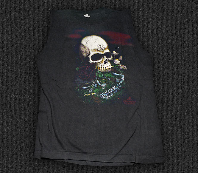 Rock 'n' Roll T-shirt - Skull Rose Mushies