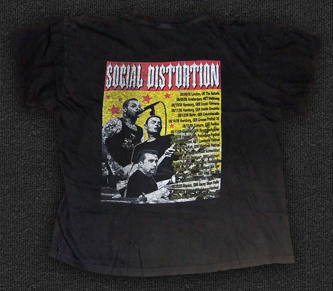 Rock 'n' Roll T-shirt - Social Distortion - Back