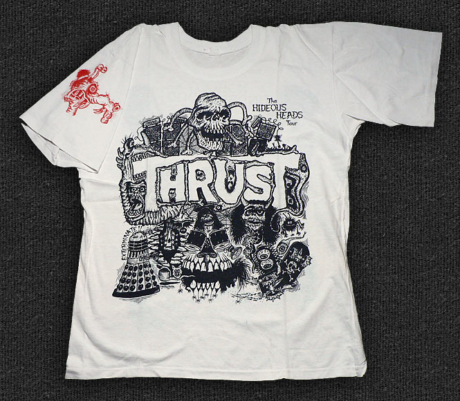 Rock 'n' Roll T-shirt - Thrust-Hideous Heads