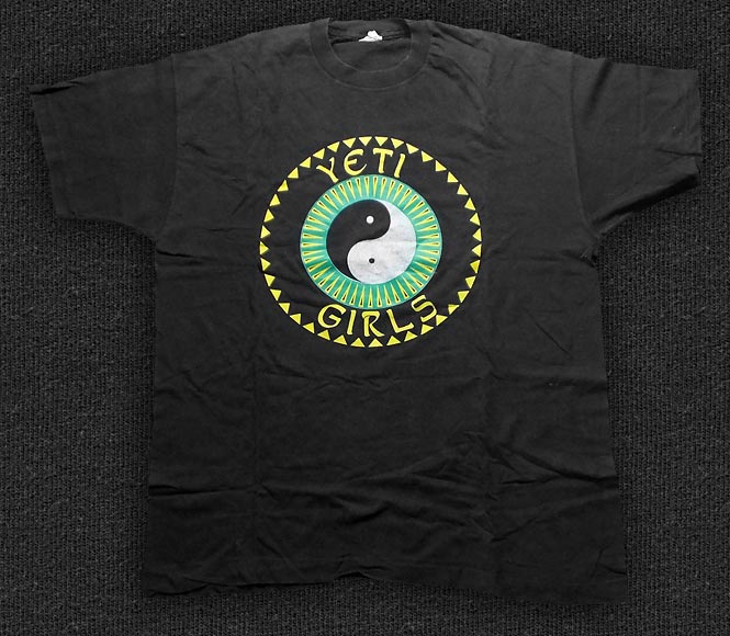 Rock 'n' Roll T-shirt - Yeti Girls - Yin Yang